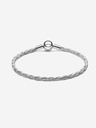 Pulsera Pandora Cadena de Serpiente Trenzada  Cierre Bola 