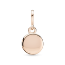 Charm colgante pandora corona de pavé brillante rosé