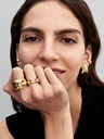Anillo Pandora Banda Ancha Ondulada