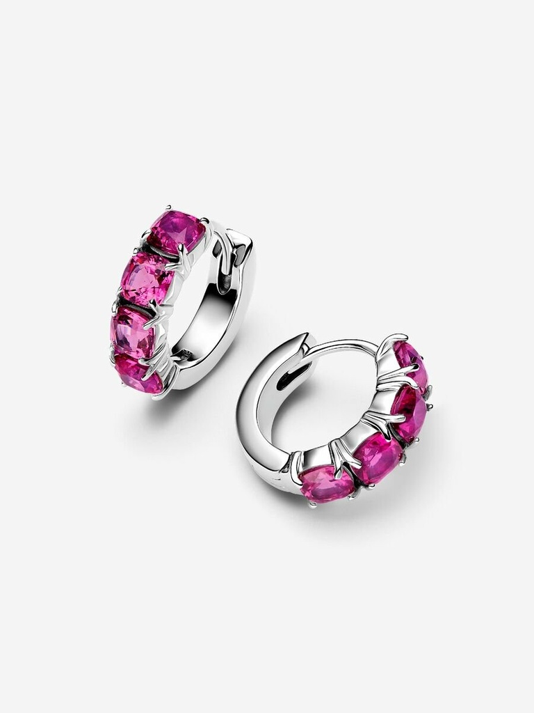 Pendientes Pandora de Aro Rosa