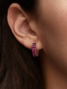 Pendientes Pandora de Aro Rosa