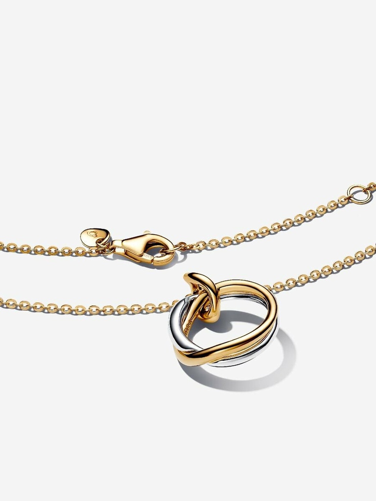 Collar en Dos Tonos de Forma Orgánica