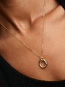 Collar en Dos Tonos de Forma Orgánica