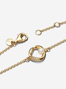 Pulsera Círculo Forma Orgánica en Pavé y Perla Cultivada de Agua Dulce Tratada