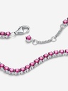 Pulsera Pandora Tenis Rosa Brillante