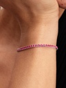 Pulsera Pandora Tenis Rosa Brillante