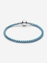 Pulsera Cadena Caja Cordón Azul