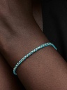 Pulsera Cadena Caja Cordón Azul