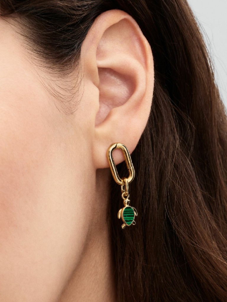 Charm Pandora Mini Colgante Tortuga Verde