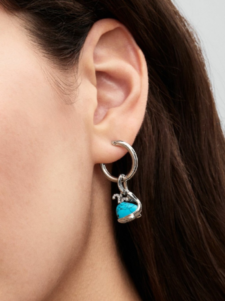 Charm Pandora Colgante Ballena Color Turquesa