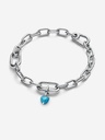 Charm Pandora Mini Colgante Corazón Color Turquesa