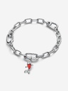 Charm Pandora Mini Colgante Pez Koi de Cristal de Murano Rojo