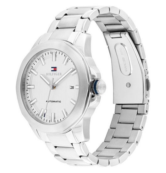 Reloj Tommy Hilfiger Austin Hombre Analogico Sicicona Azul 1710595 