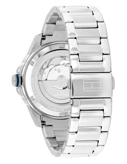 Reloj Tommy Hilfiger Austin Hombre Analogico Sicicona Azul 1710595 