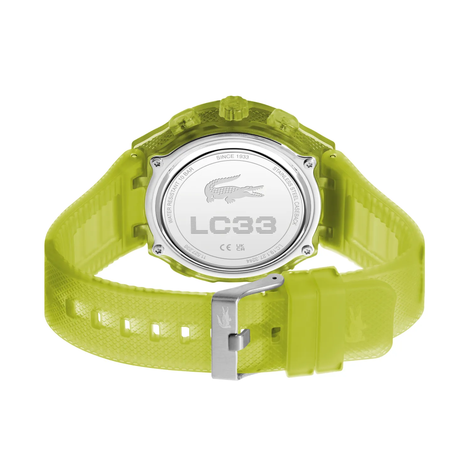 Reloj Lacoste LC33 Hombre Analógico-Digital Silicona Verde  2011432