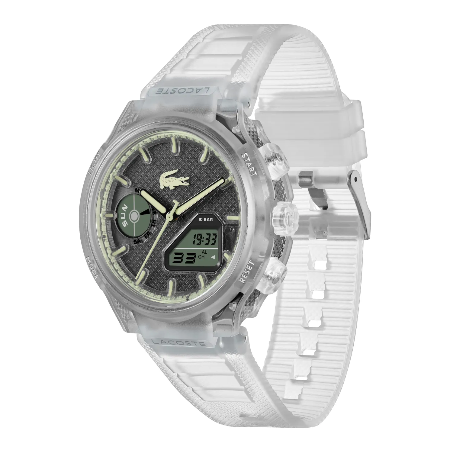Reloj Lacoste LC33 Hombre Silicona Gris 2011401