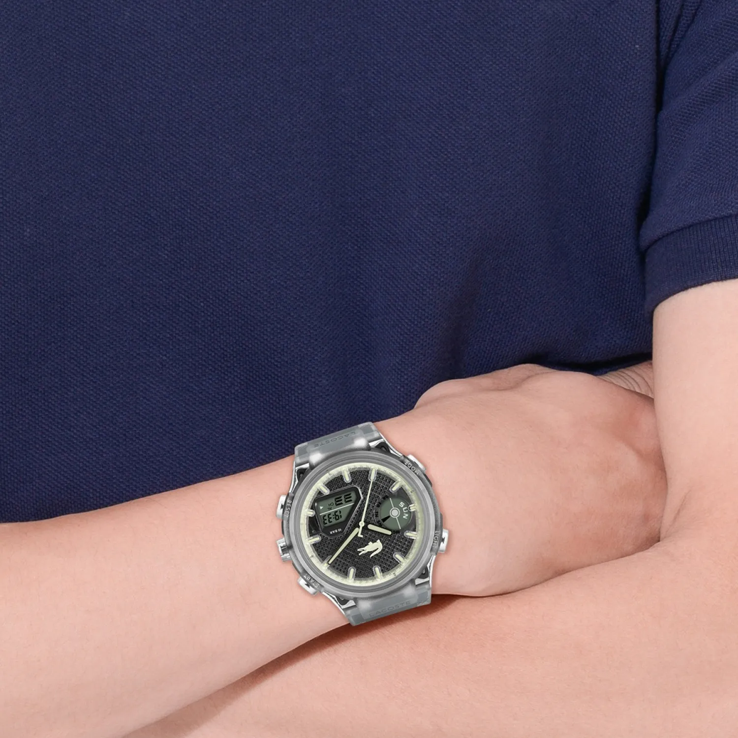Reloj Lacoste LC33 Hombre Silicona Gris 2011401