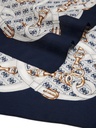 Bufanda Guess Kefiah Noelle con logotipo 4G-BLU