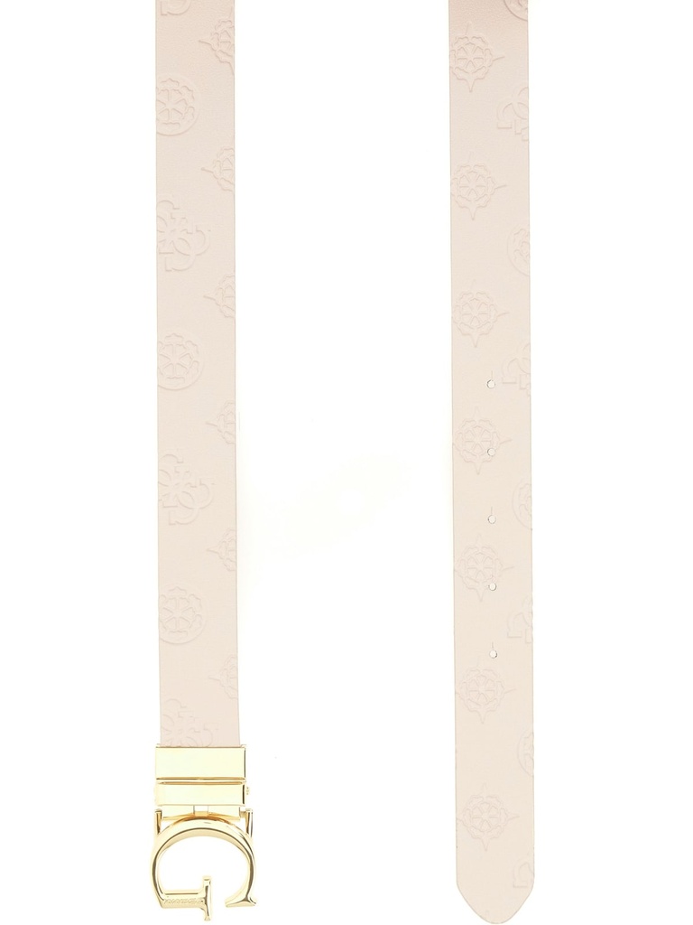 Cinturón Guess Belt Revesible Mujer Azul/Beig Logo 4G BW7861P3430-SML
