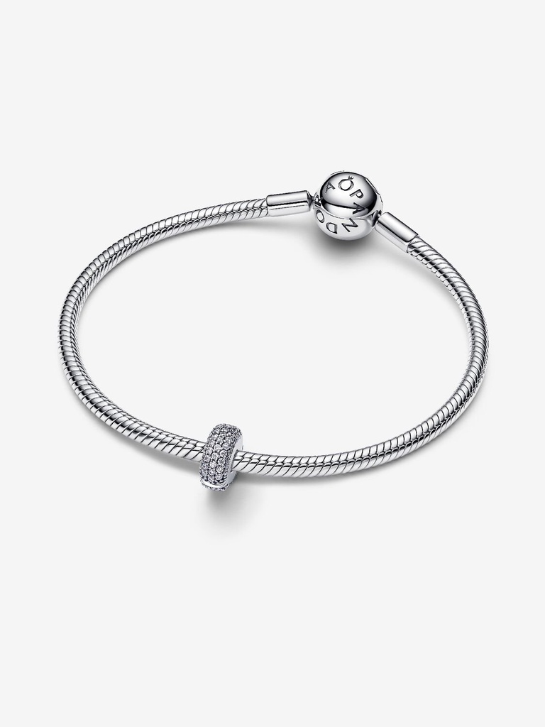 Charm Pandora Clip Pavé Brillante en Plata 794032C01