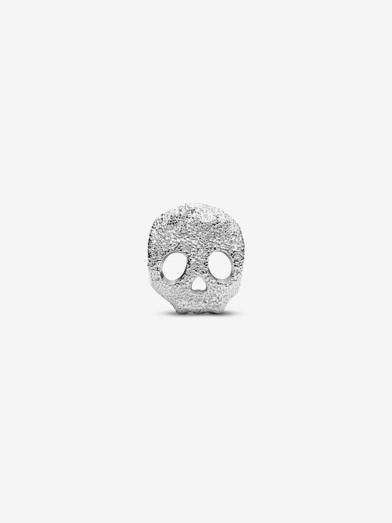Charm Pandora Mini Calavera Plata Texturizada 794040C00