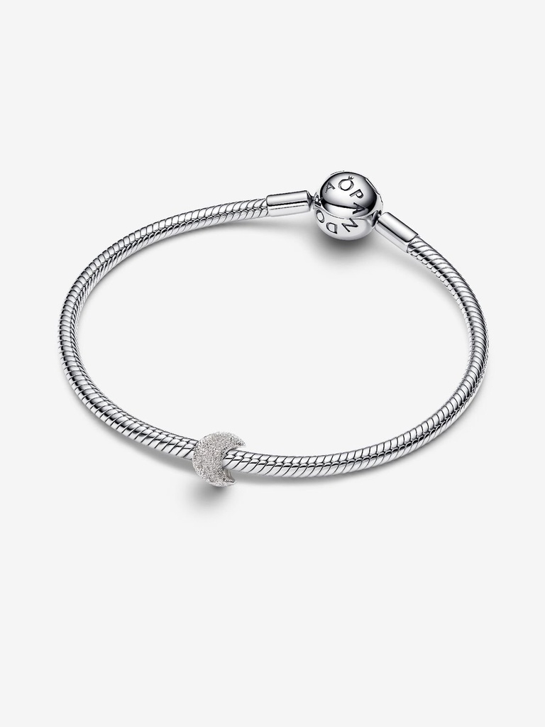 Charm Pandora Mini Luna Plata Texturizada 794054C00