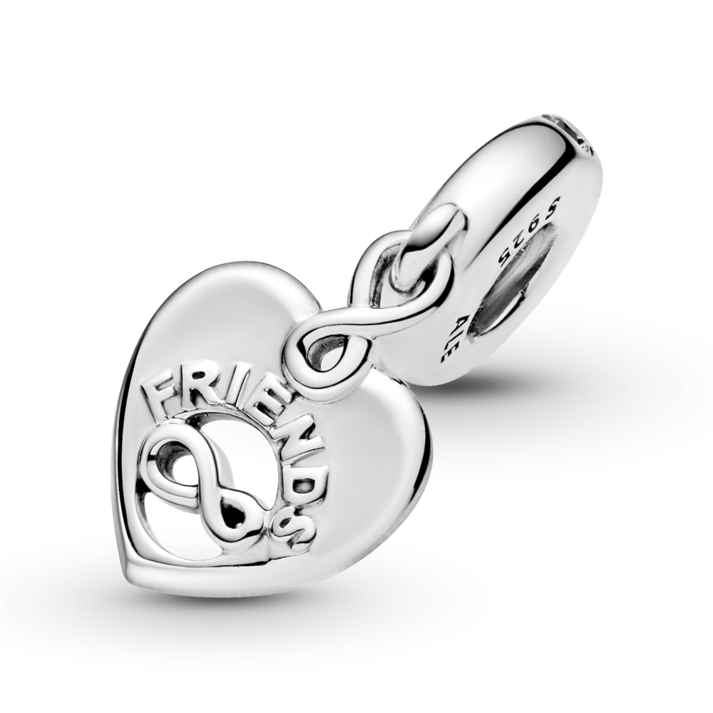 Charm Colgante Pandora Corazón Amigos Para Siempre