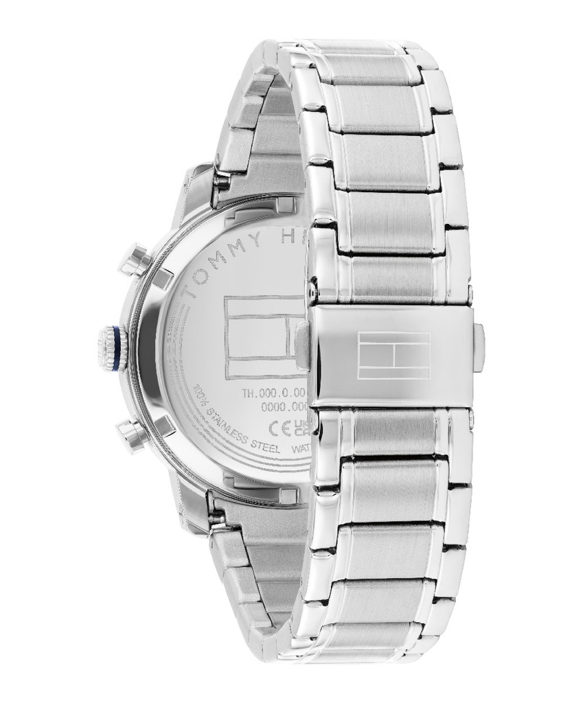 Reloj Tommy Hilfiger Hombre Caja y Armis Acero Azul 1710728