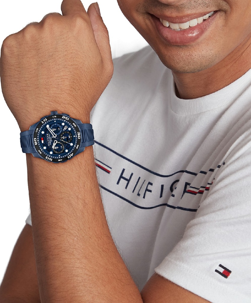 Reloj Tommy Hilfiger Hombre Regatta Azul Cronógrafo 1792232