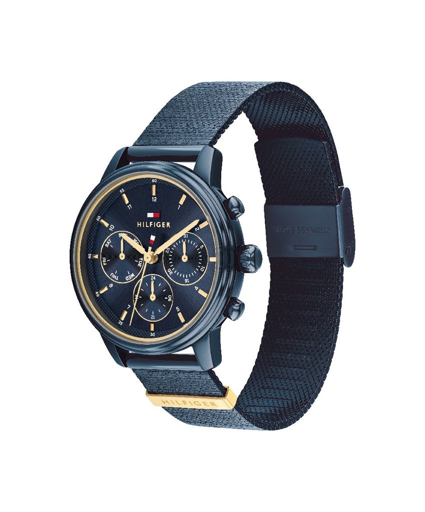 Reloj Tommy Hilfiger Mujer Blake Azul y Dorado Cronógrafo 1782809