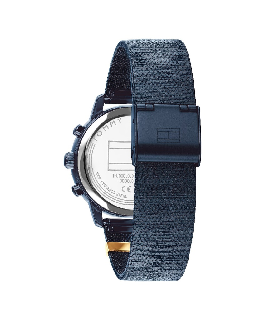 Reloj Tommy Hilfiger Mujer Blake Azul y Dorado Cronógrafo 1782809