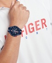 Reloj Tommy Hilfiger Hombre Bank Cronógrafo Azul 1792169