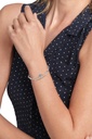 Pulsera Tommy Hilfiger Doble Acero Inox. Circonitas C úbicas Mujer 2780999