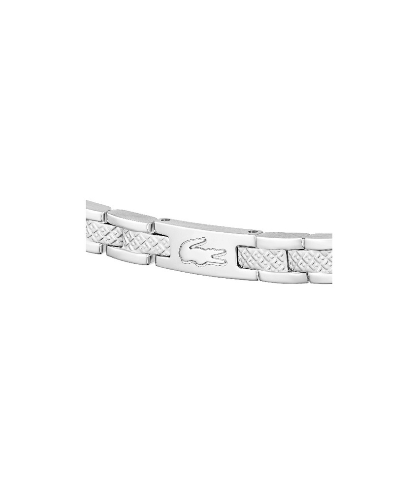 Pulsera Lacoste Metropole Acero Inoxidable Plateado Mujer 2040466
