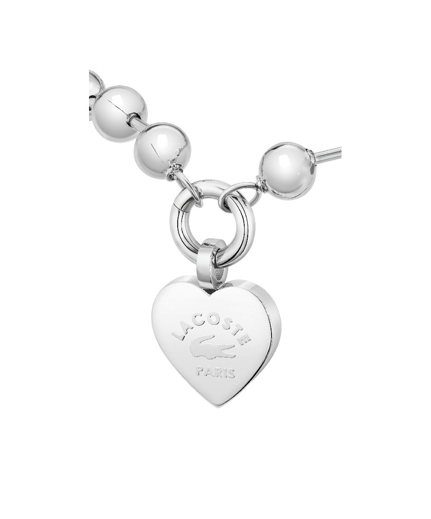 Pulsera Lacoste Love My Croc Acero Inox. Mujer 2040505