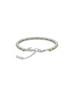Pulsera Lacoste Duchess Acero Inoxidable Circontas Verdes Mujer 2040500
