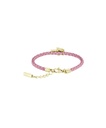 Pulsera Lacoste Cutie Croc Piel Rosa Kids 2040531