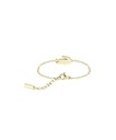 Pulsera Lacoste Cutie Croc Acero Dorado Kids 2040530