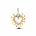Charm Pandora Colgante Doble Corazón Radiante 764141C01