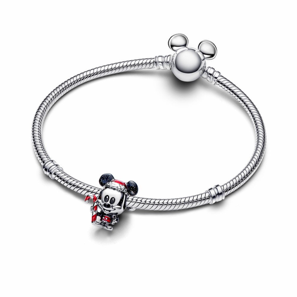 Charm Pandora Mickey Mouse Navideño de Disney 794217C01