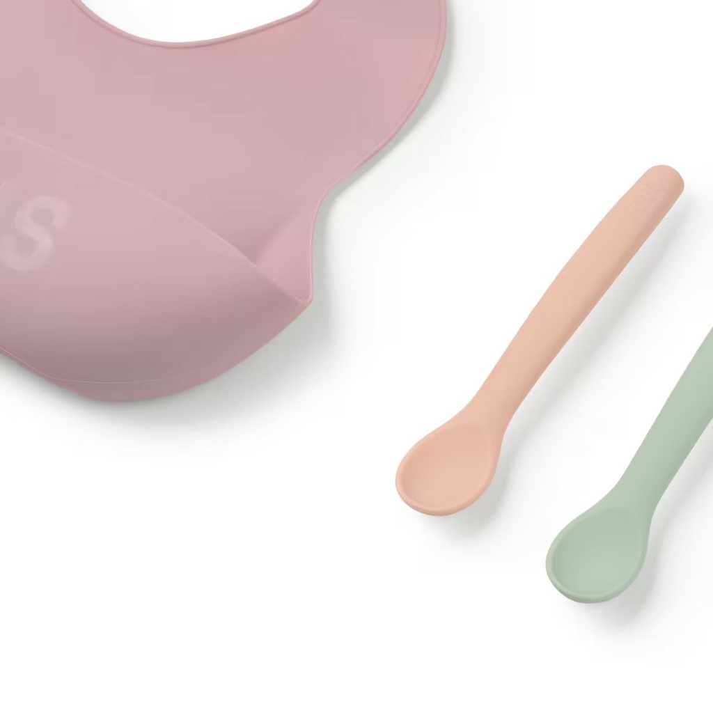 Set de babero y 2 cucharas Food Kit Rosa Tous Baby