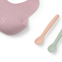 Set de babero y 2 cucharas Food Kit Rosa Tous Baby