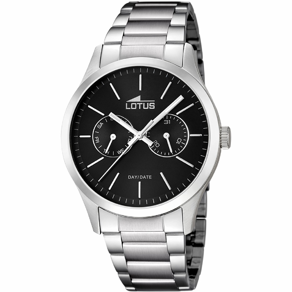 Reloj Lotus Minismalist Hombre Esfera Negra 15954/3
