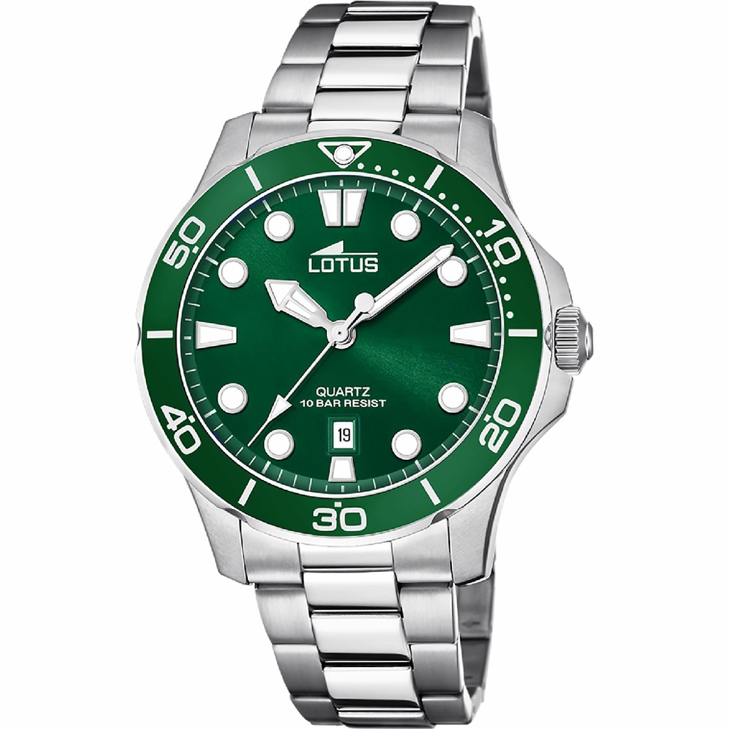 Reloj Lotus Excellent Hombre Esfera Verde 18759/2