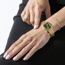 Reloj Lotus 2Gether Mujer Esfera Verde Correa Acero Dorado 19009/3