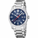 Reloj Lotus Clasico Hombre Azul Acero 19060/4