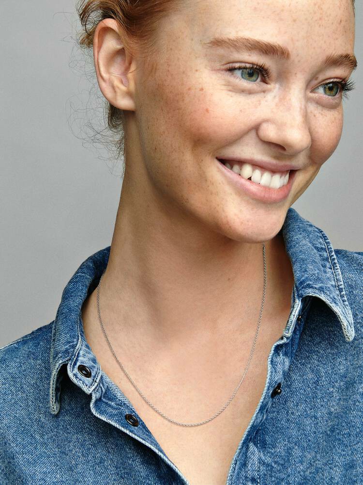 Collar Cadena Pandora de Cable Clásico 590412-45 