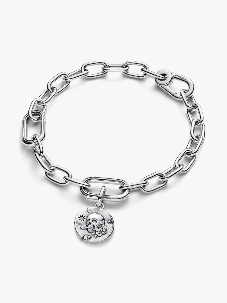 Charm Pandora Medallón Calavera 794089C01