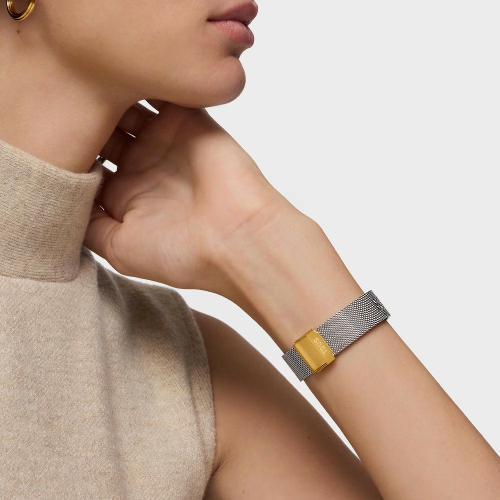 Reloj Tous Smartwatch Brazalete Acero y Acero Dorado S-Connect 3000147900