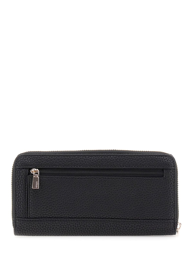 Cartera Guess Breton SLG LRG Zip Arouond SWPG9648146-BLA